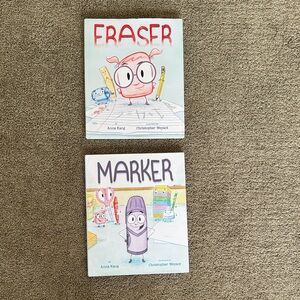 Eraser and Marker by Anna Kang Children's Hardcover Books